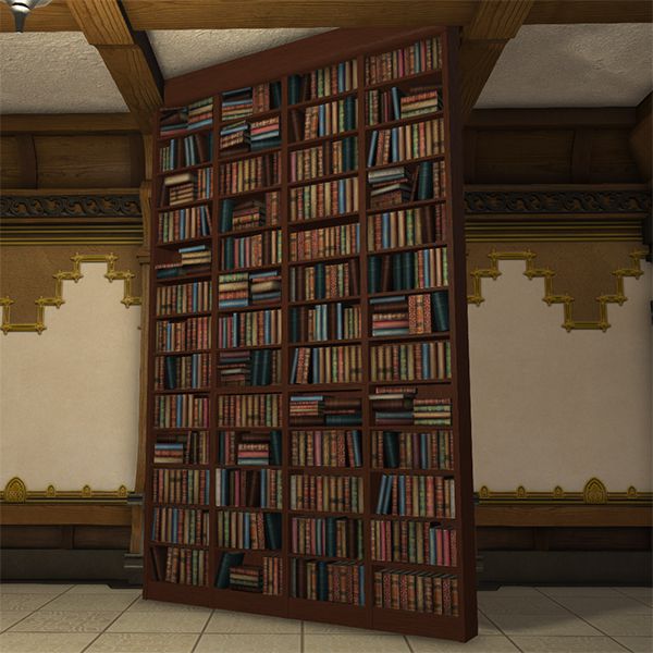 Bibliothèque à porte secrète