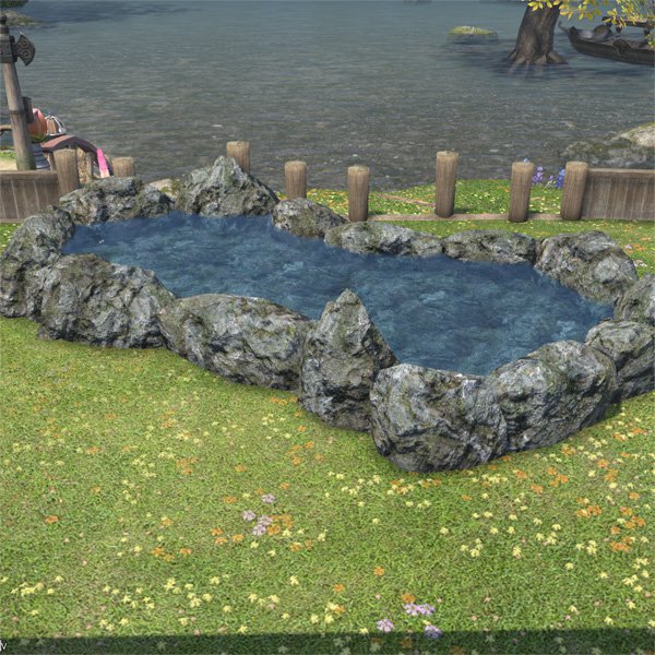 Grand bassin de jardin