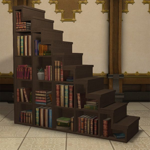 Bibliothèque en bois