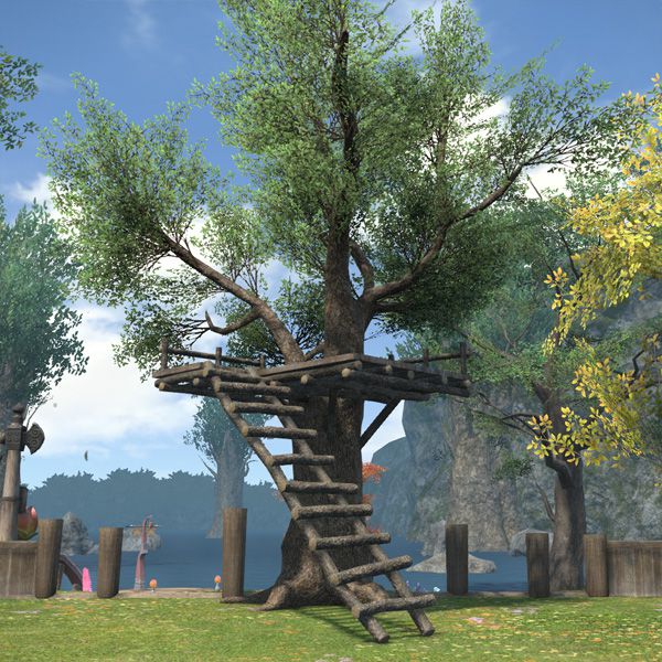 Maison arboricole simple
