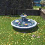 Fontaine de jardin d'Il Mheg